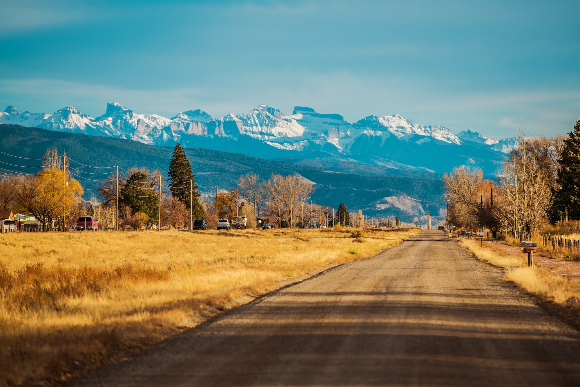 Durango Colorado US 550